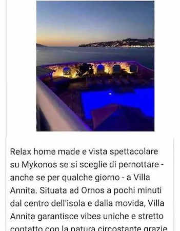 Waterfront - Stunning 6 Bedroom Annita With Pool * Mykonos Town