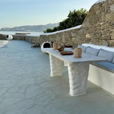ヴィラ Waterfront - Stunning 5-bedroom Annita With Incredible Views Mykonos Town