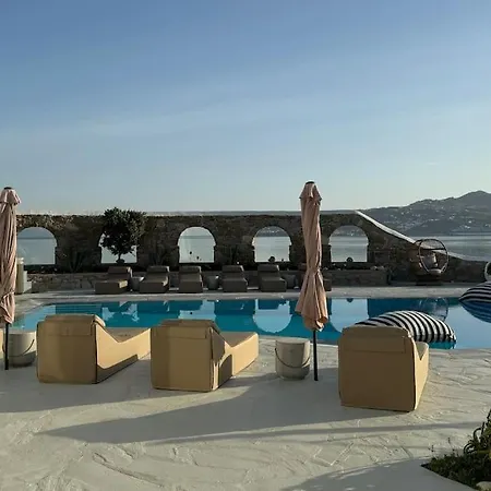 Waterfront - Stunning 6 Bedroom Annita With Pool Villa Mykonos Town
