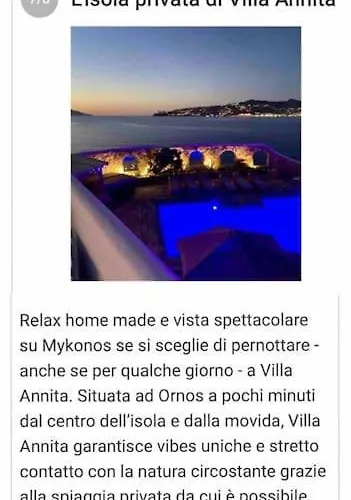 Stay Waterfront - Stunning 6 Bedroom Villa Annita With Pool * Mykonos Town
