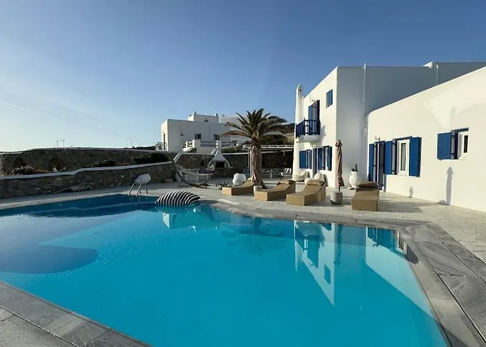 Stay Waterfront - Stunning 6 Bedroom Villa Annita With Pool Vila Mykonos Town