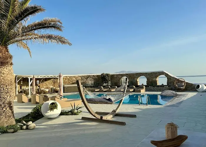 Stay Waterfront - Stunning 6 Bedroom Villa Annita With Pool * Mykonos Town