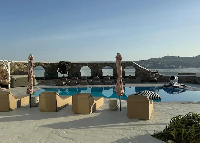 Stay Waterfront - Stunning 6 Bedroom Villa Annita With Pool Vila Mykonos Town